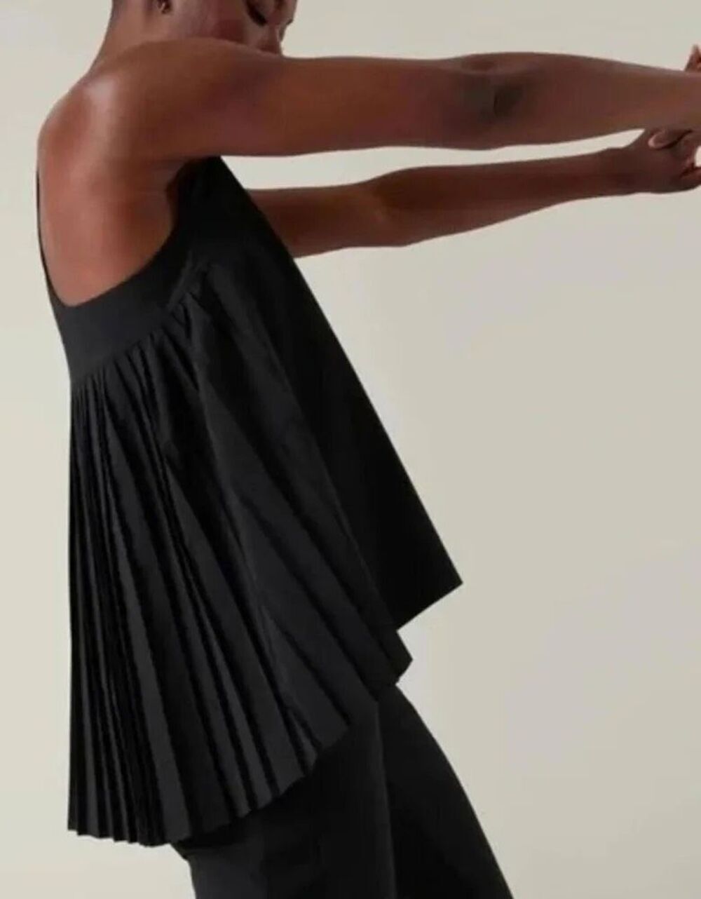 NWT Athleta Swing Forward Pleated Tank XS
